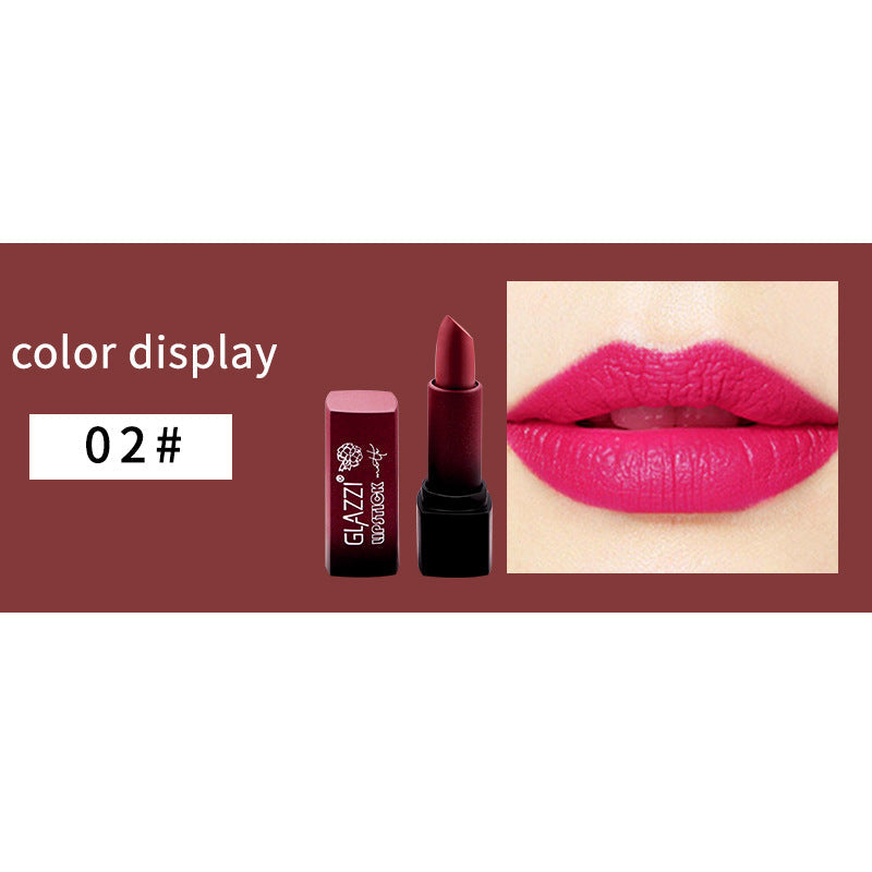 Small Square Tube Matte Moisturizing Lipstick