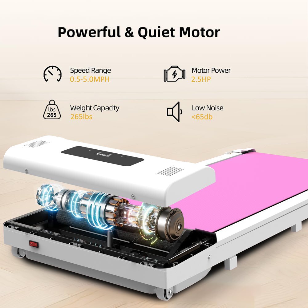 Portable Under-Desk Walking Treadmill