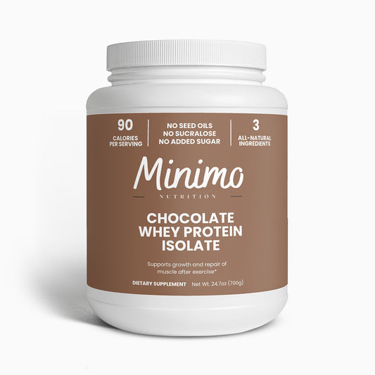 Chocolate Whey Isolate Protein Powder 1.54 lb
