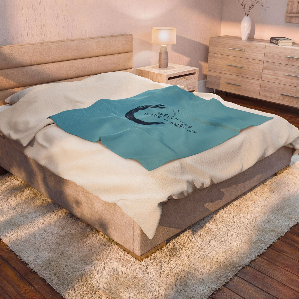 Wellness Wave Company Throw Blanket