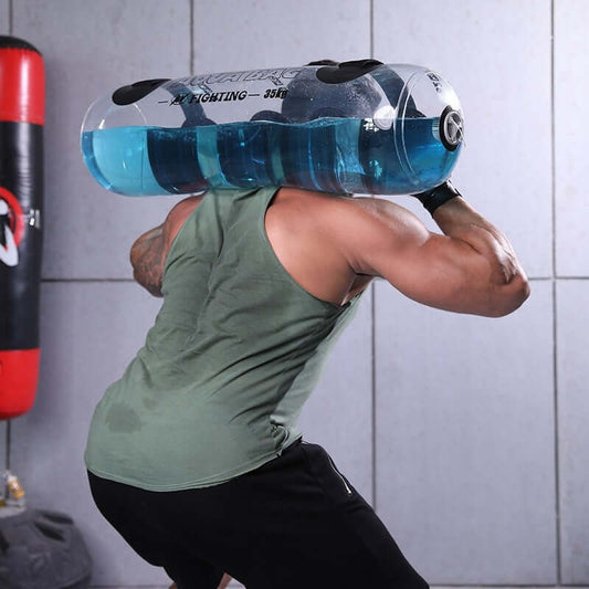 Transparent Water Dumbbell Weight Training Equipment