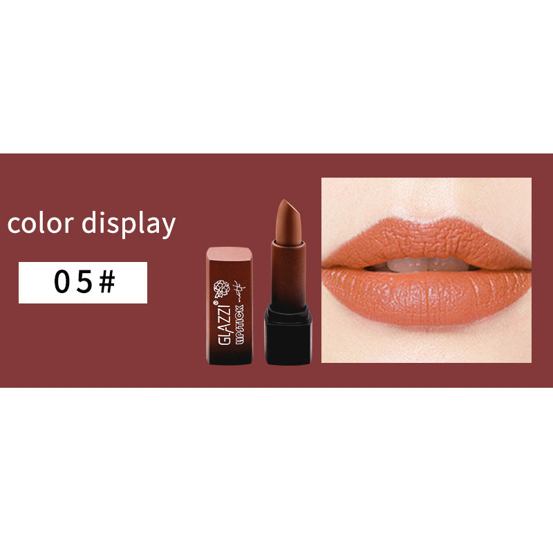 Small Square Tube Matte Moisturizing Lipstick