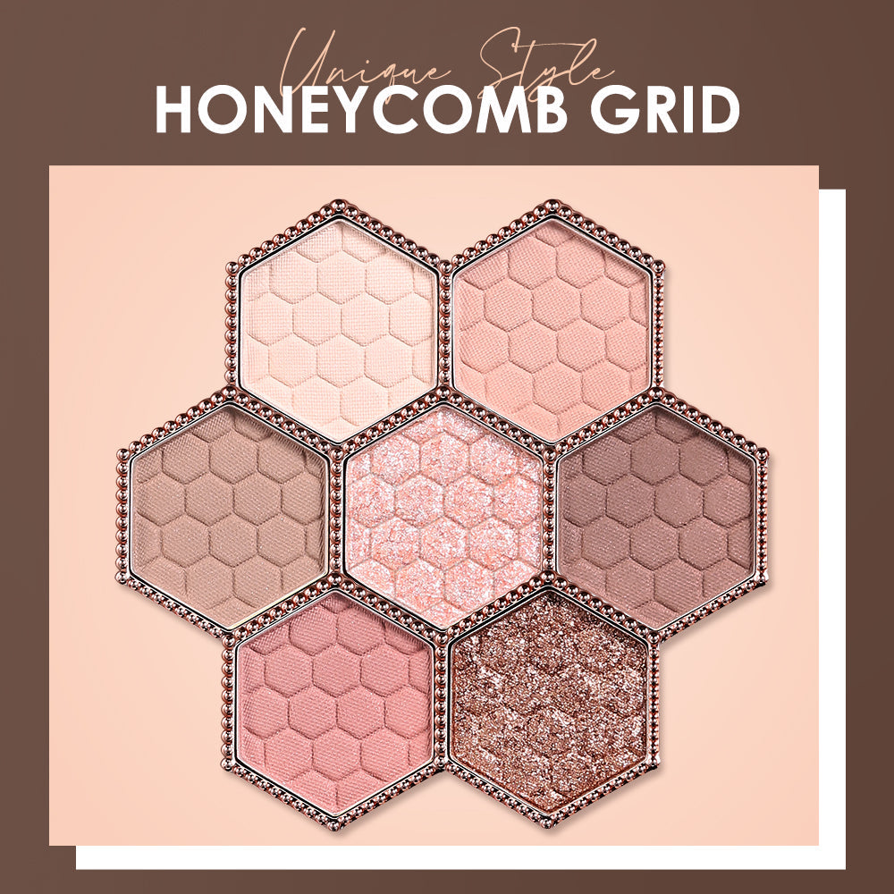 12-Color Honeycomb Diamond Eyeshadow Palette