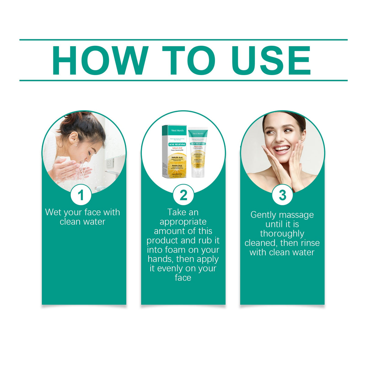 Salicylic Acid Anti-Acne Facial Cleanser