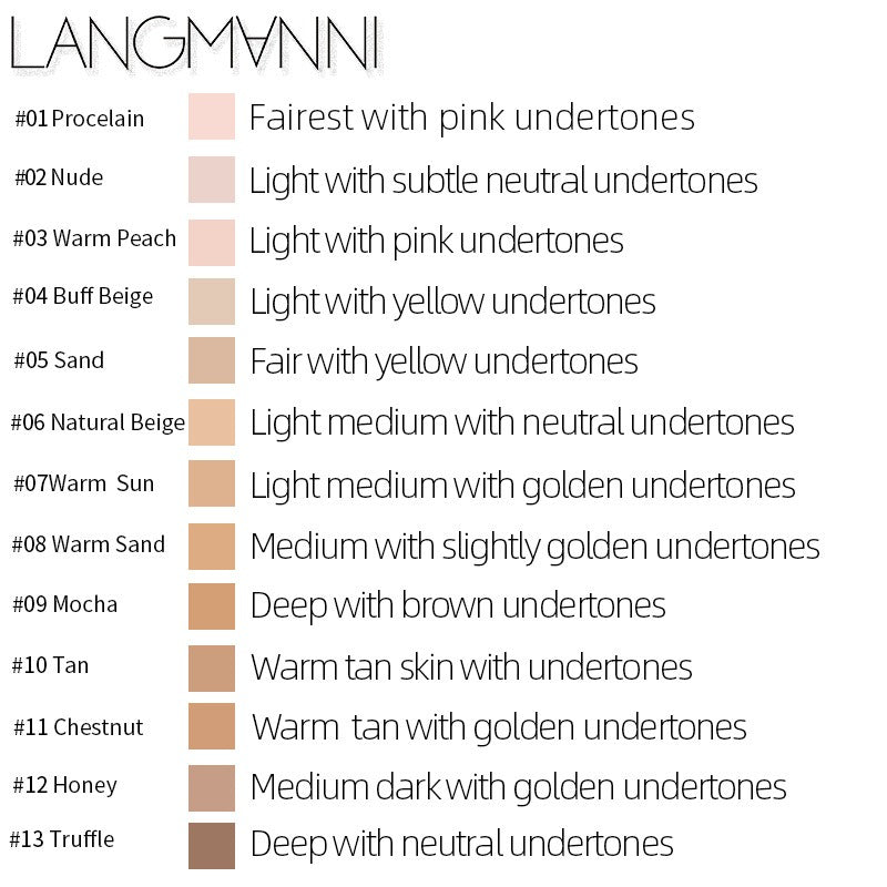 Matte Oil-Control Concealer Foundation