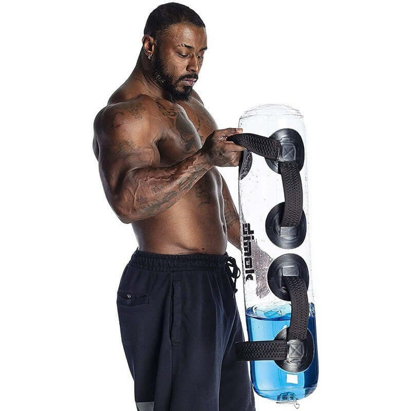 Transparent Water Dumbbell Weight Training Equipment