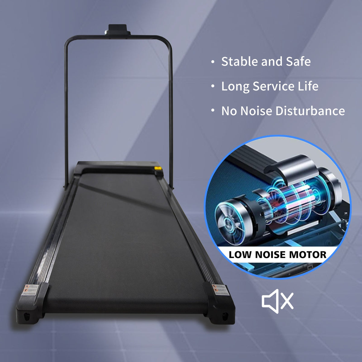 2-in-1 Folding Walking Pad Treadmill