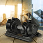 52LB Adjustable Steel & Plastic Dumbbell