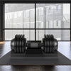 52LB Adjustable Steel & Plastic Dumbbell