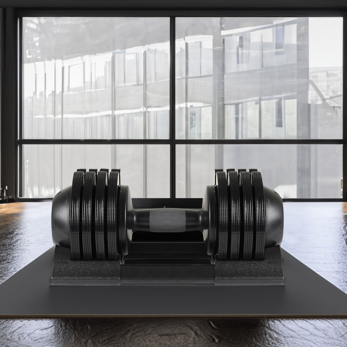 52LB Adjustable Steel & Plastic Dumbbell