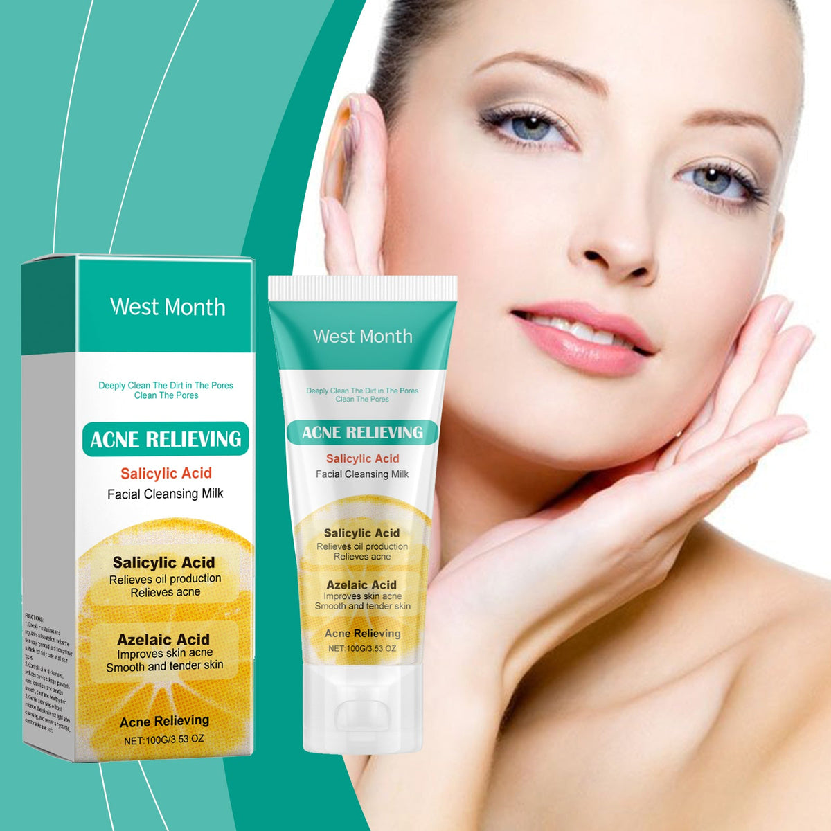 Salicylic Acid Anti-Acne Facial Cleanser