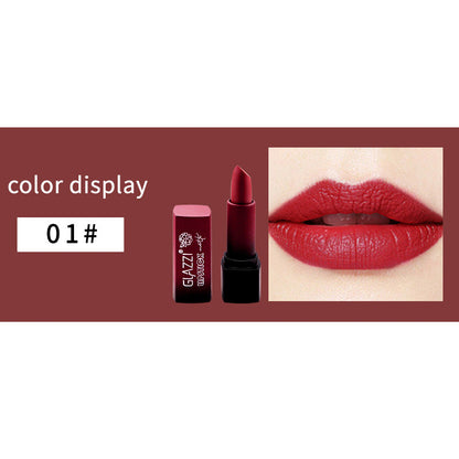Small Square Tube Matte Moisturizing Lipstick
