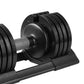 52LB Adjustable Steel & Plastic Dumbbell