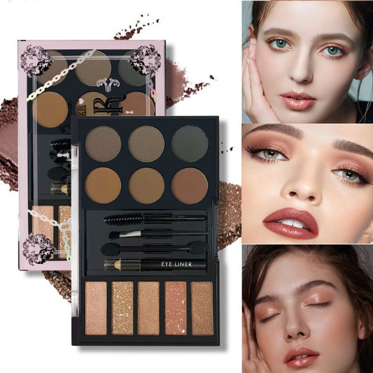 All-in-One Eyeshadow & Eyebrow Makeup Palette