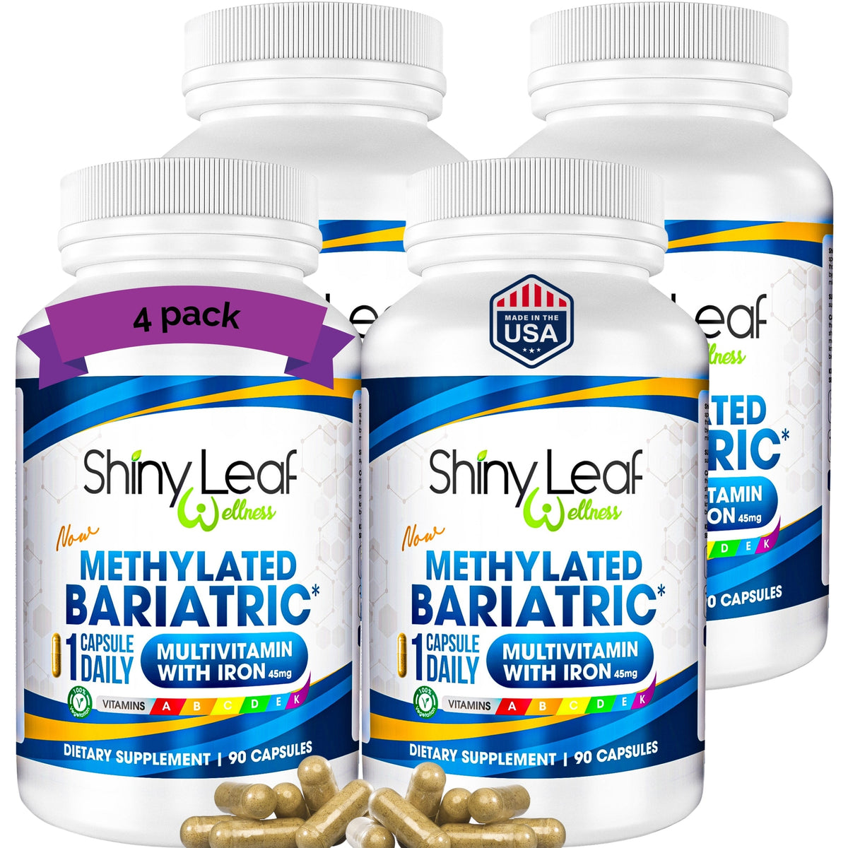 Methylated Bariatric Multivitamin with Iron