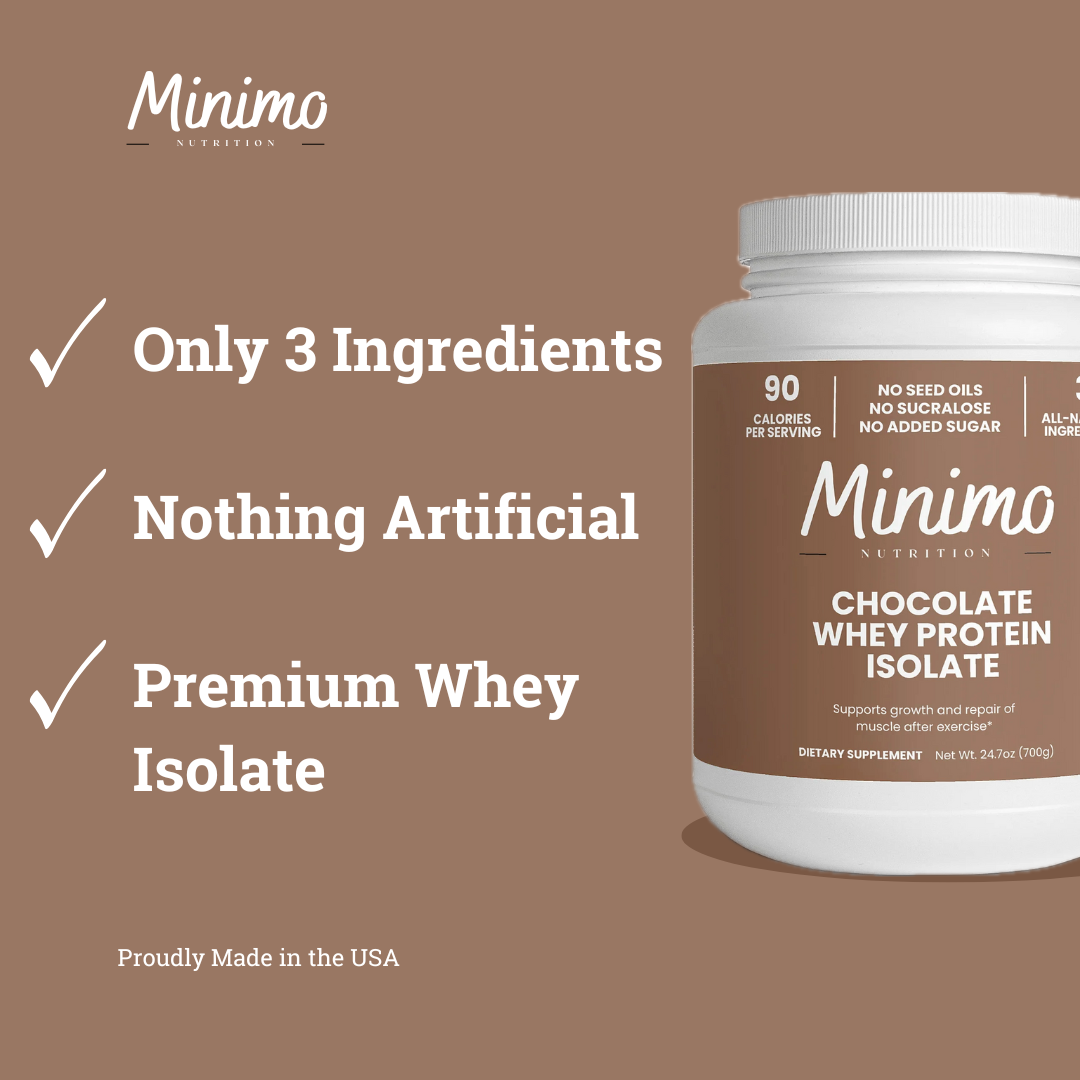 Chocolate Whey Isolate Protein Powder 1.54 lb