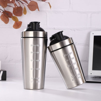 304 Stainless Steel Protein Shaker Bottle