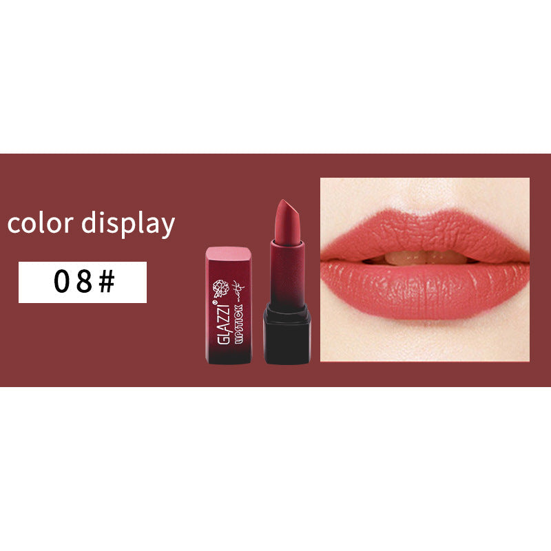 Small Square Tube Matte Moisturizing Lipstick