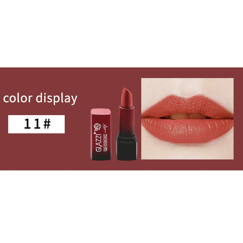 Small Square Tube Matte Moisturizing Lipstick