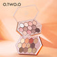 12-Color Honeycomb Diamond Eyeshadow Palette