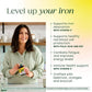 MegaFood Blood Builder Vegan Iron Supplement 60ct - New