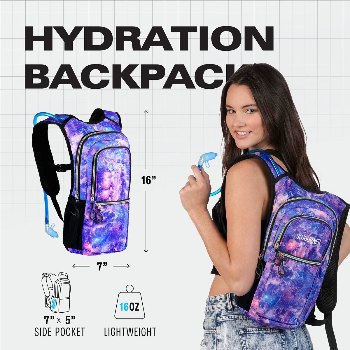 Medium Hydration Pack Backpack