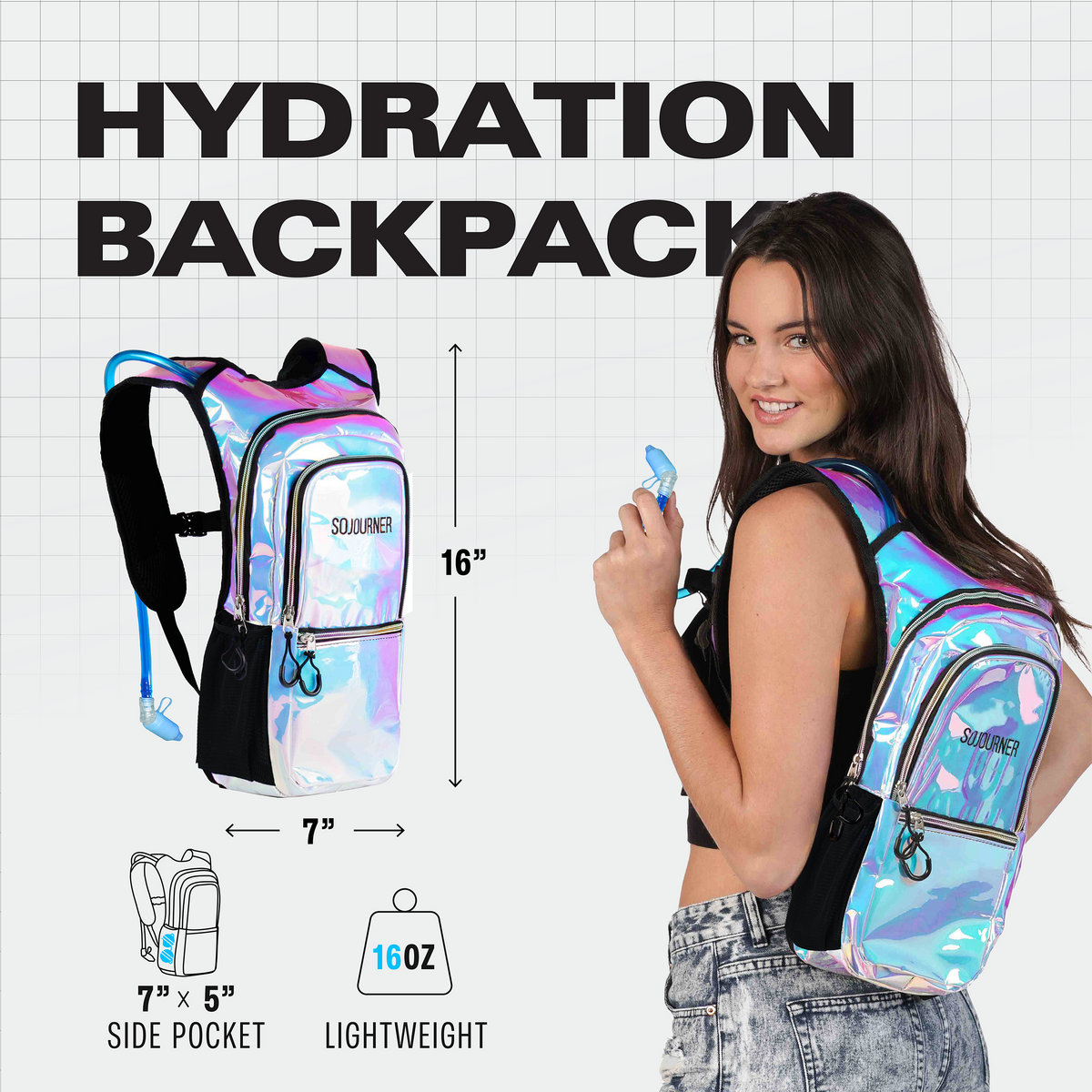 Medium Hydration Pack Backpack