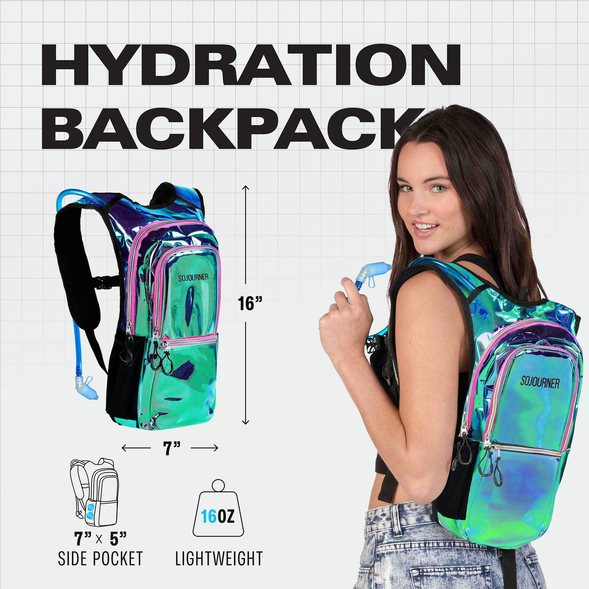 Medium Hydration Pack Backpack