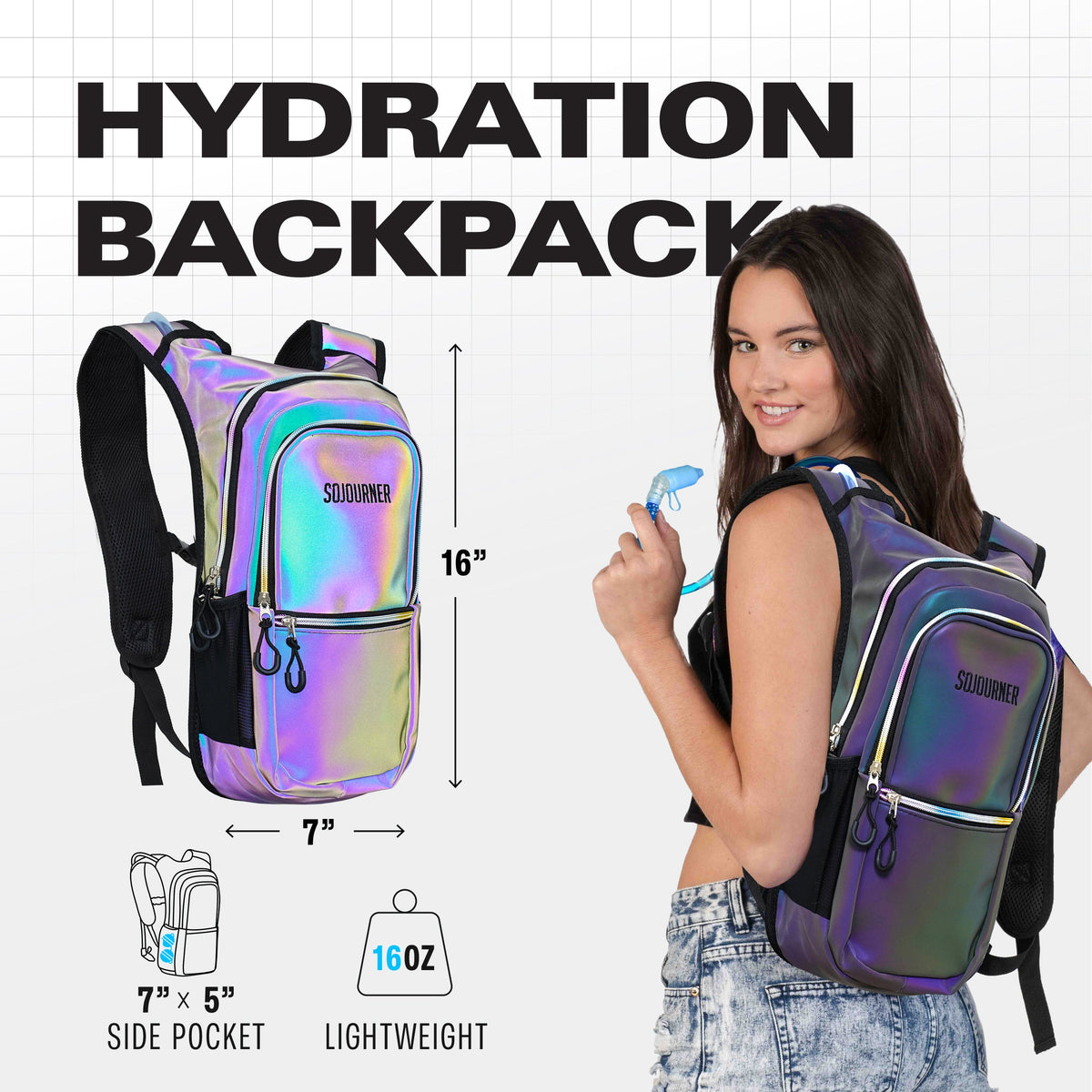 Medium Hydration Pack Backpack