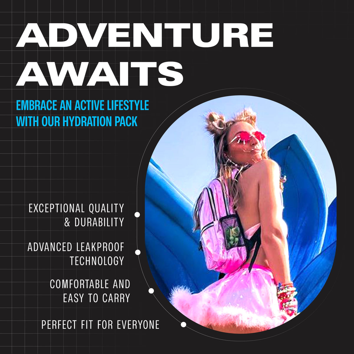 Medium Hydration Pack Backpack