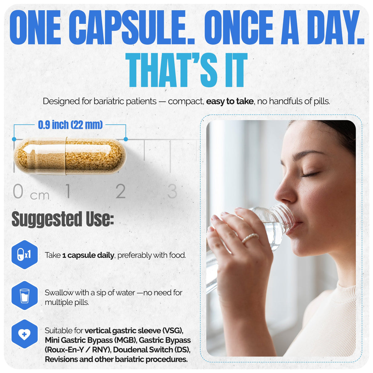 Methylated Bariatric Multivitamin with Iron