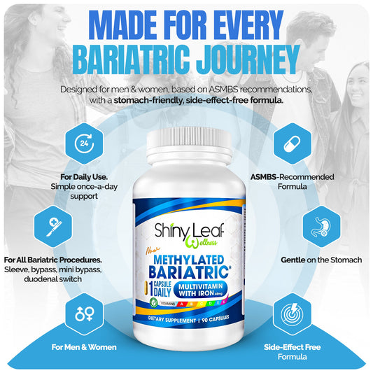 Methylated Bariatric Multivitamin with Iron