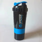 3-Layer Protein Shaker Bottle