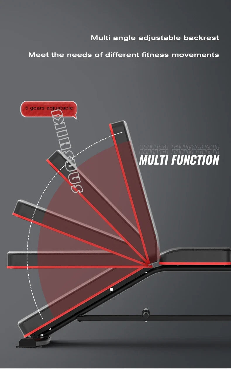 Multifunction Weightlifting & Abdominal Bench