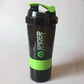 3-Layer Protein Shaker Bottle