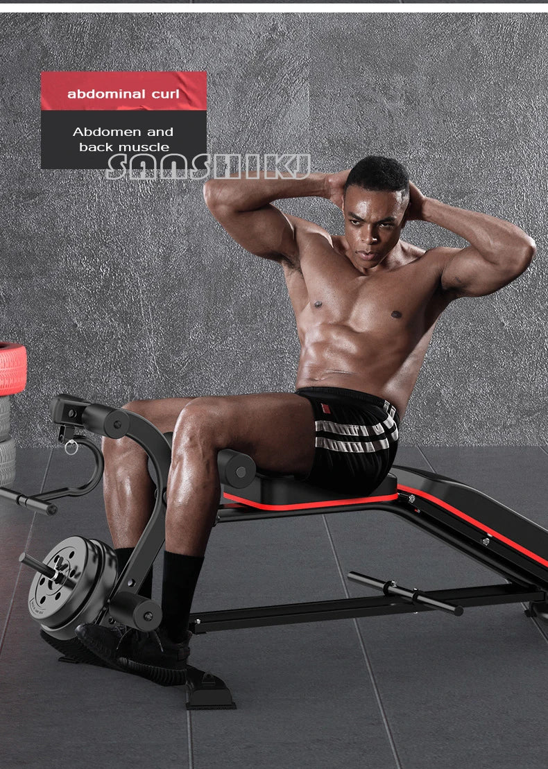 Multifunction Weightlifting & Abdominal Bench