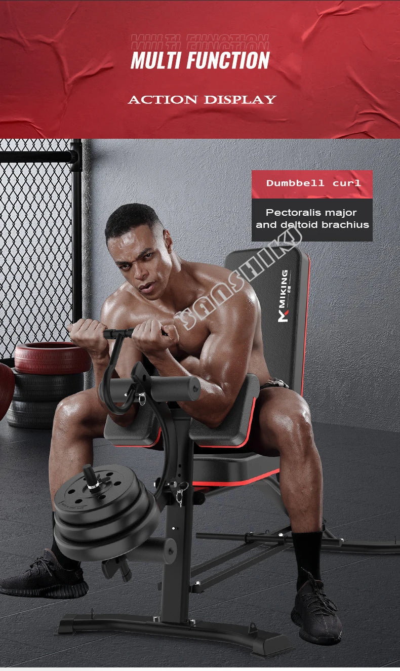 Multifunction Weightlifting & Abdominal Bench