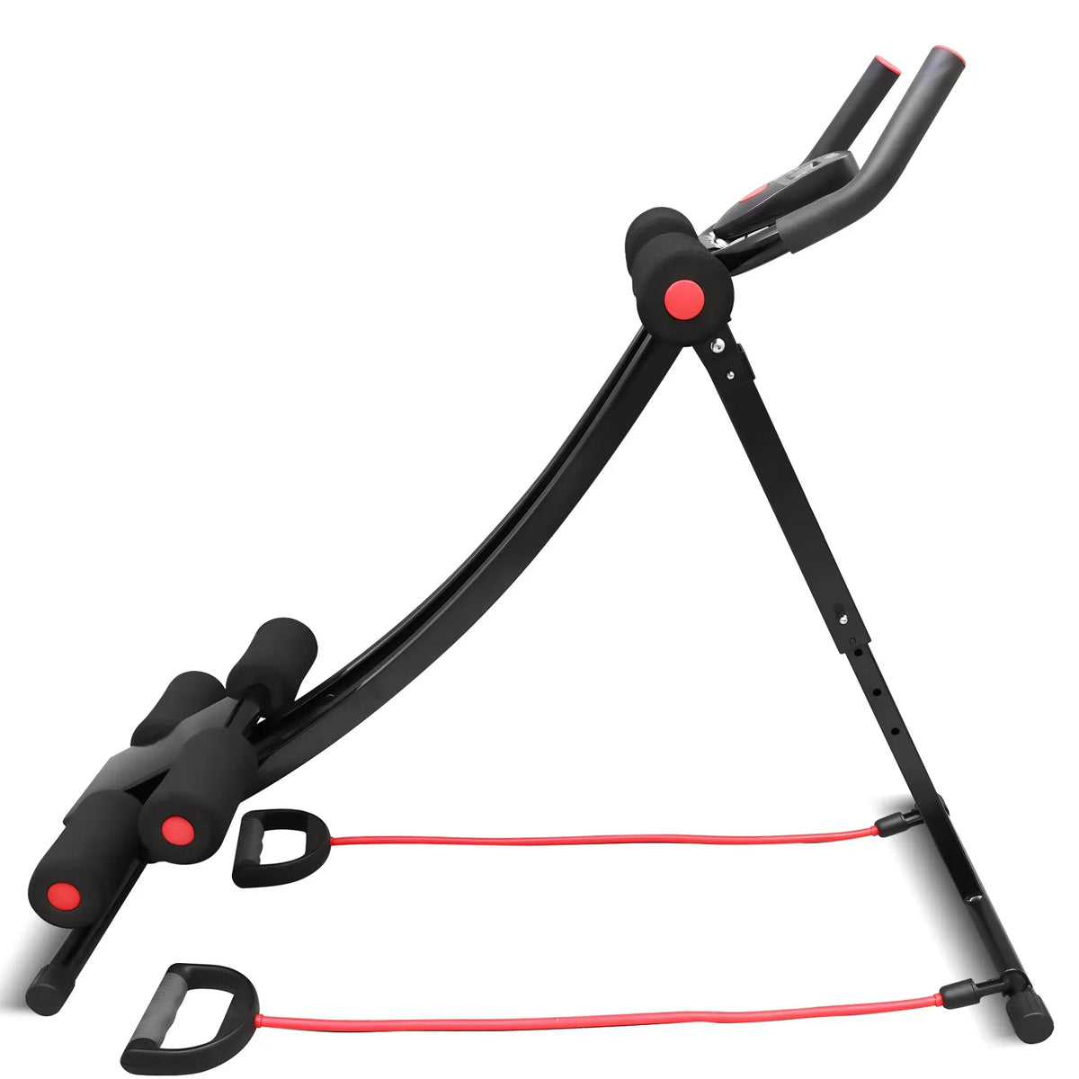 Foldable Ab Machine with LCD Display