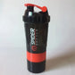 3-Layer Protein Shaker Bottle