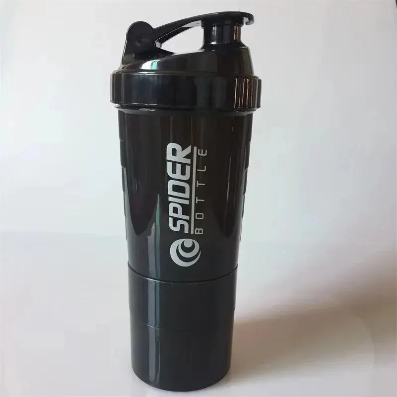 3-Layer Protein Shaker Bottle
