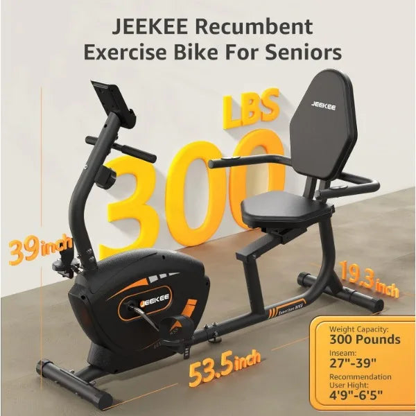 Recumbent Magnetic Exercise Bike