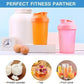 400ml BPA-Free Protein Shaker Bottle