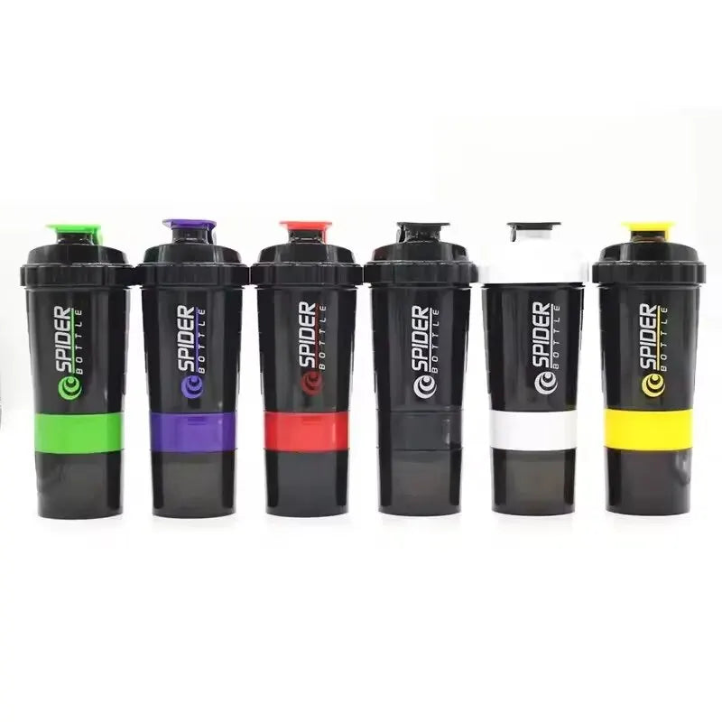 3-Layer Protein Shaker Bottle