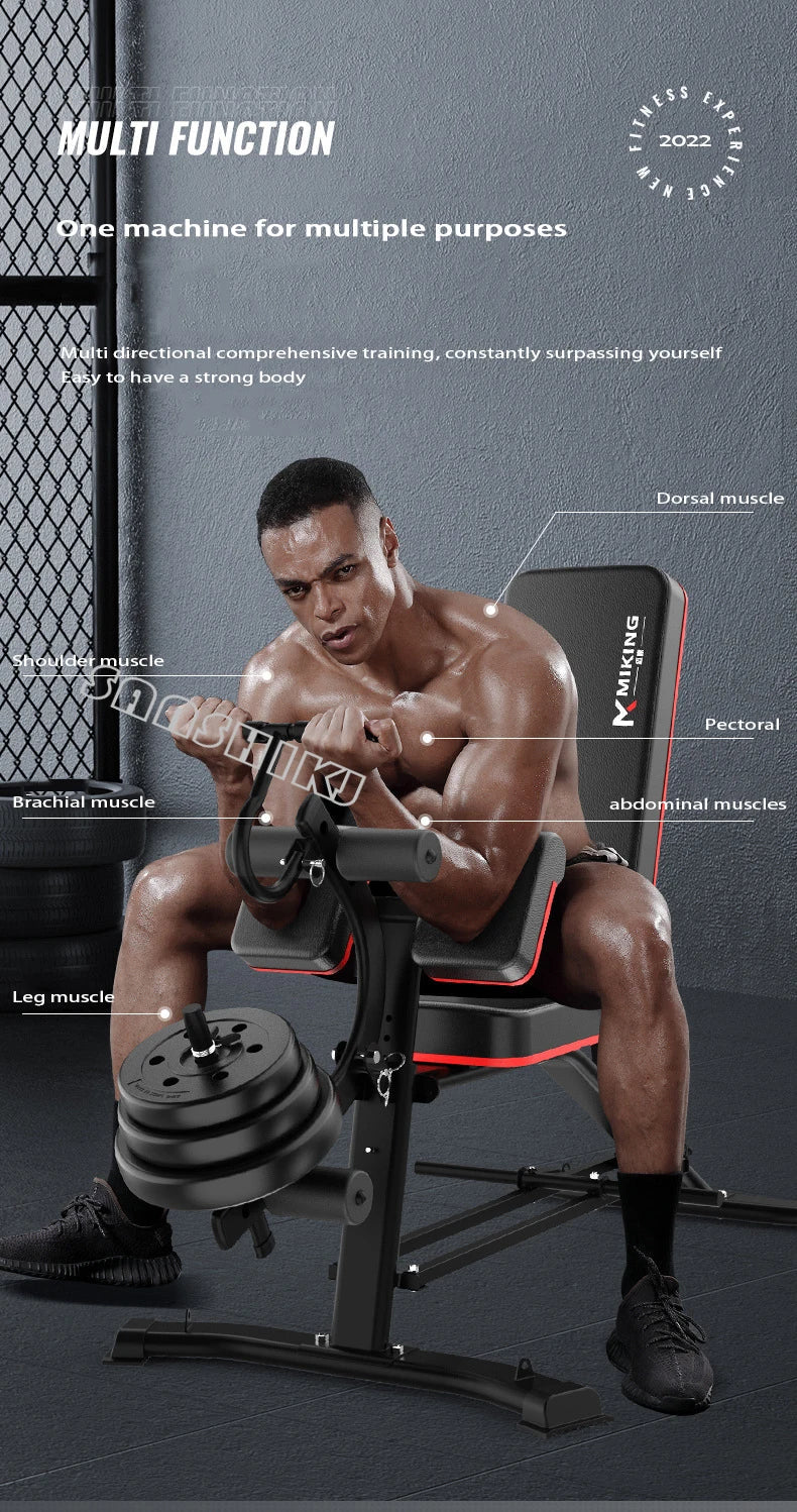 Multifunction Weightlifting & Abdominal Bench