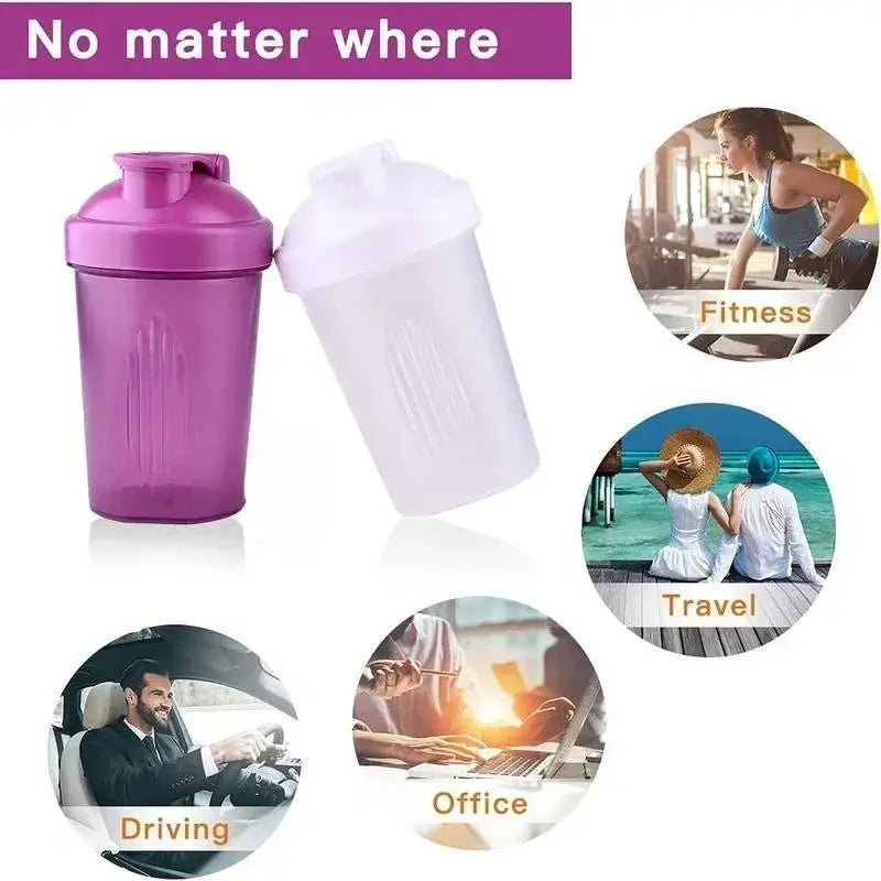 400ml BPA-Free Protein Shaker Bottle