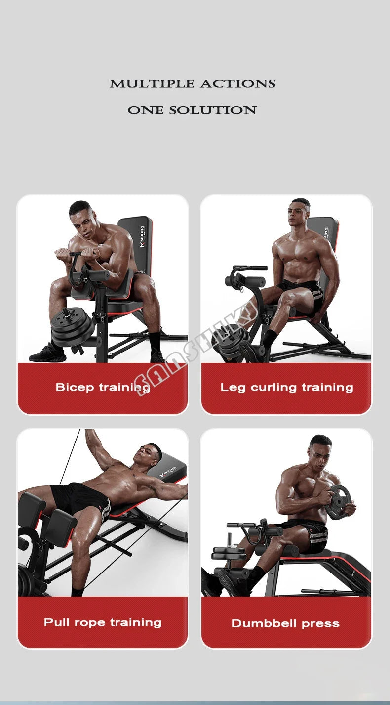 Multifunction Weightlifting & Abdominal Bench