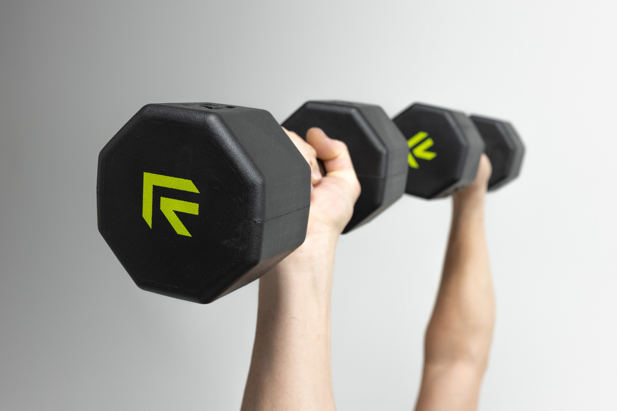 Octo Rubber Dumbbell