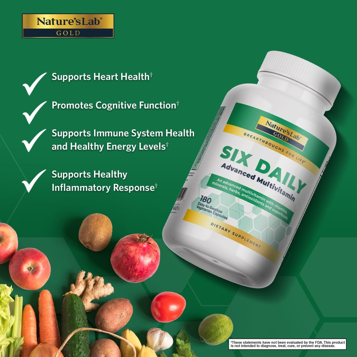 Gold Six Daily Multivitamin