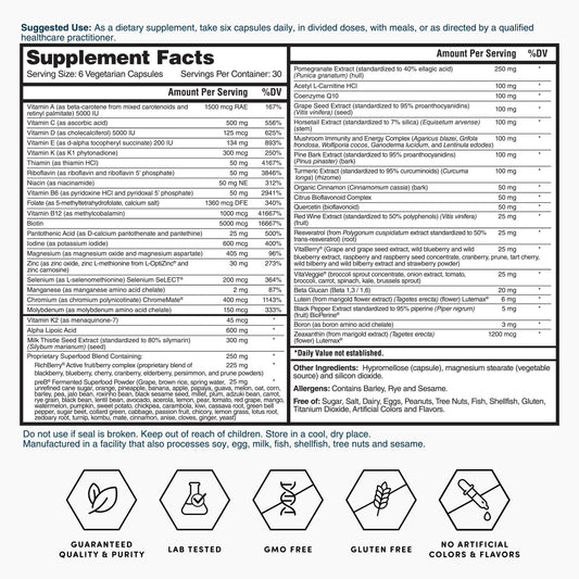 Gold Six Daily Multivitamin