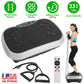 Vibration Exercise Machine With Resistant Bands Remote Control Whole Body Vibration Platform Workout Equipment Home Fitness Training Equipment For Wei